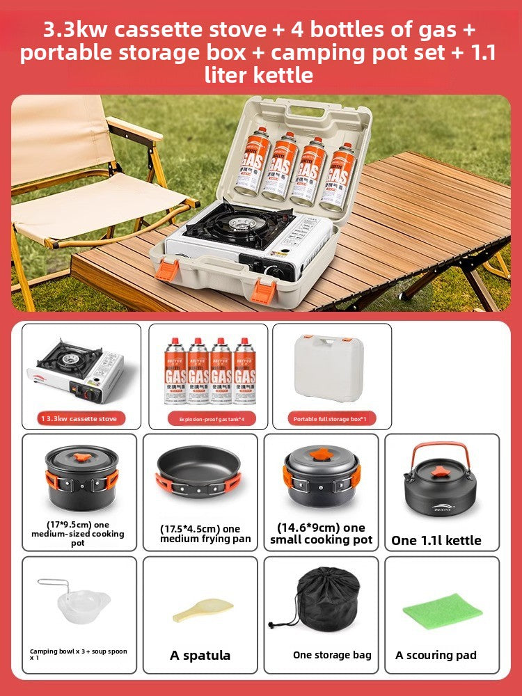 Upgraded Portable Butane Gas Stove