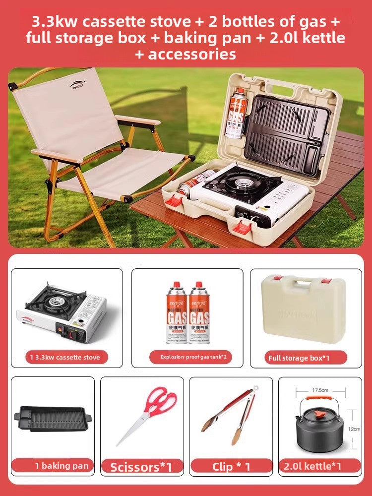 Upgraded Portable Butane Gas Stove