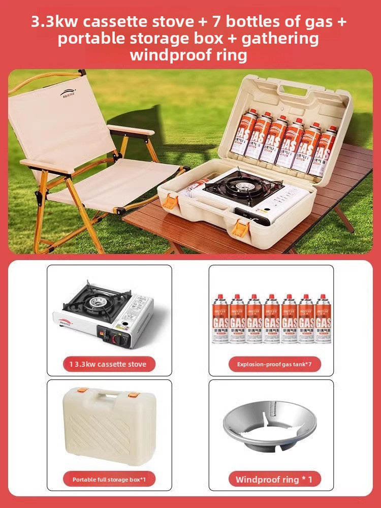 Upgraded Portable Butane Gas Stove