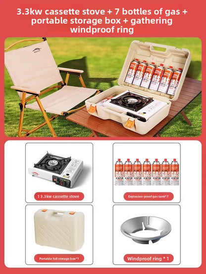 Upgraded Portable Butane Gas Stove