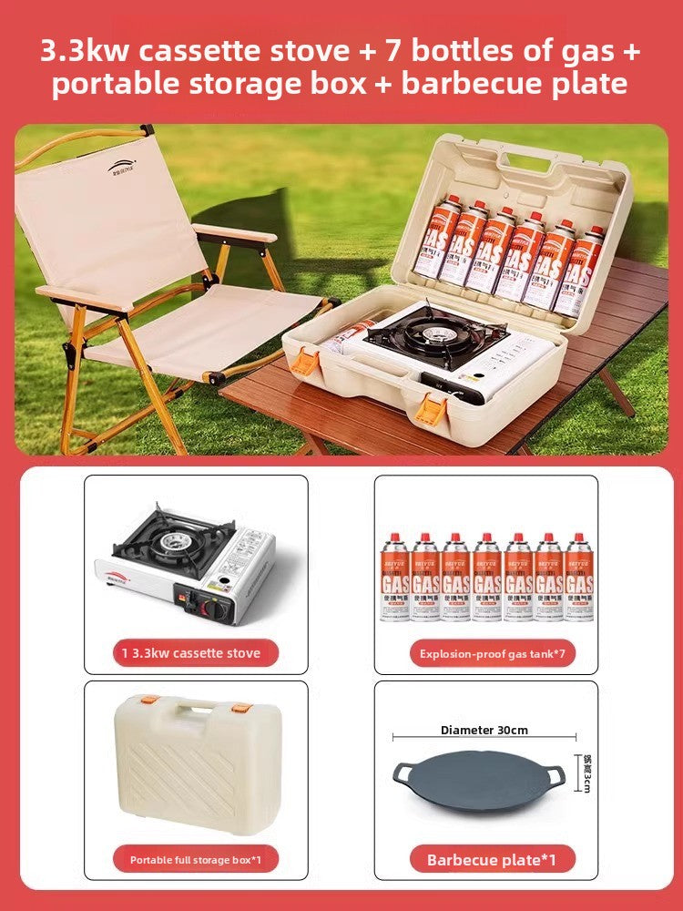 Upgraded Portable Butane Gas Stove
