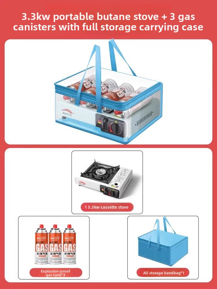 Upgraded Portable Butane Gas Stove