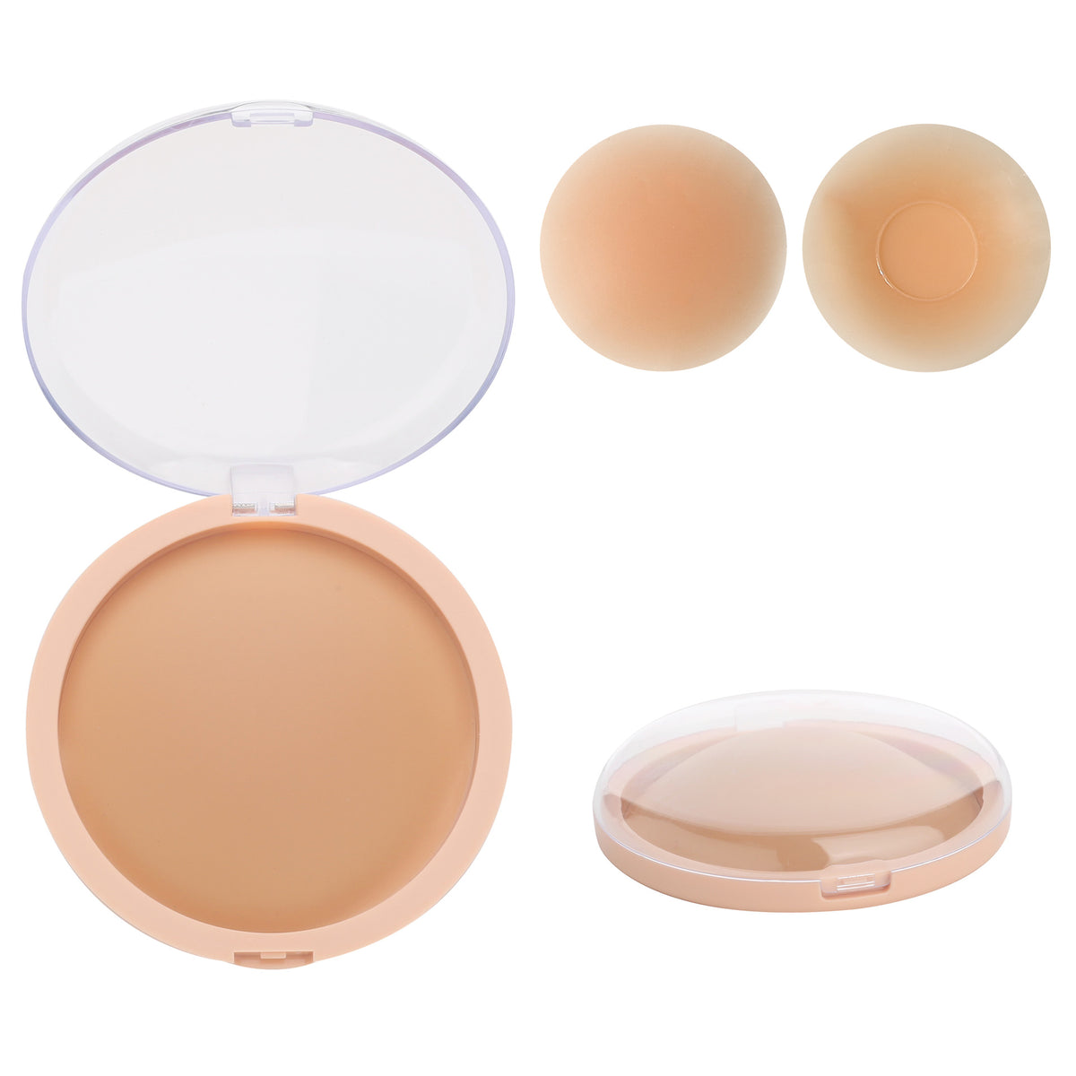 Upgraded Pure Silicone Adhesive-Free Invisible Breast Pads for Sensitive Skin