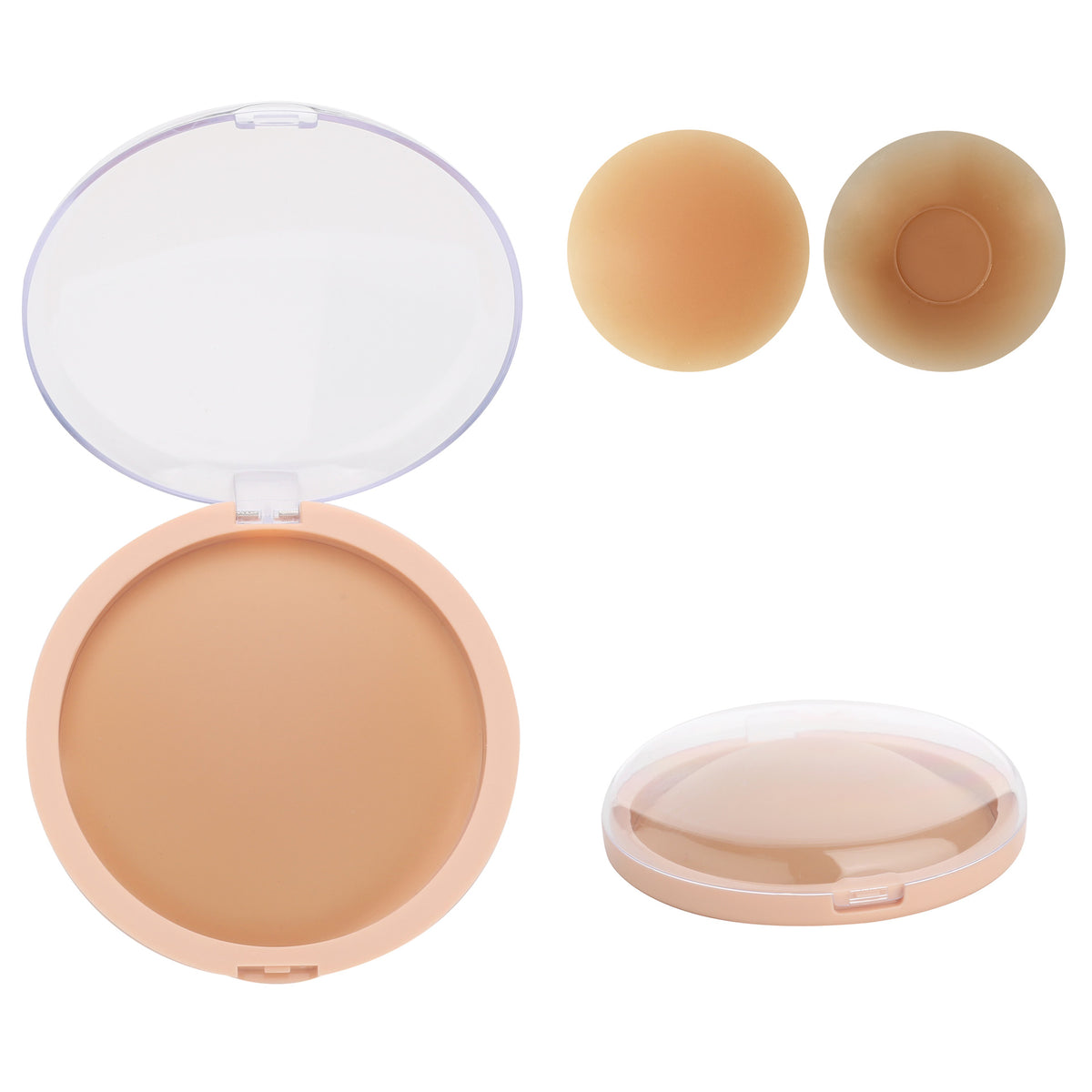 Upgraded Pure Silicone Adhesive-Free Invisible Breast Pads for Sensitive Skin
