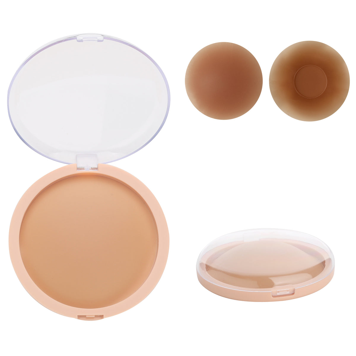 Upgraded Pure Silicone Adhesive-Free Invisible Breast Pads for Sensitive Skin