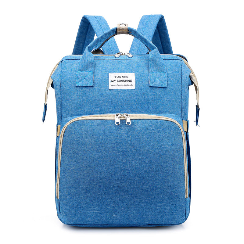 Upgraded Simple Mummy Bag Portable Folding Backpack Multi-Functional Large Capacity Baby Bed Mummy Bag