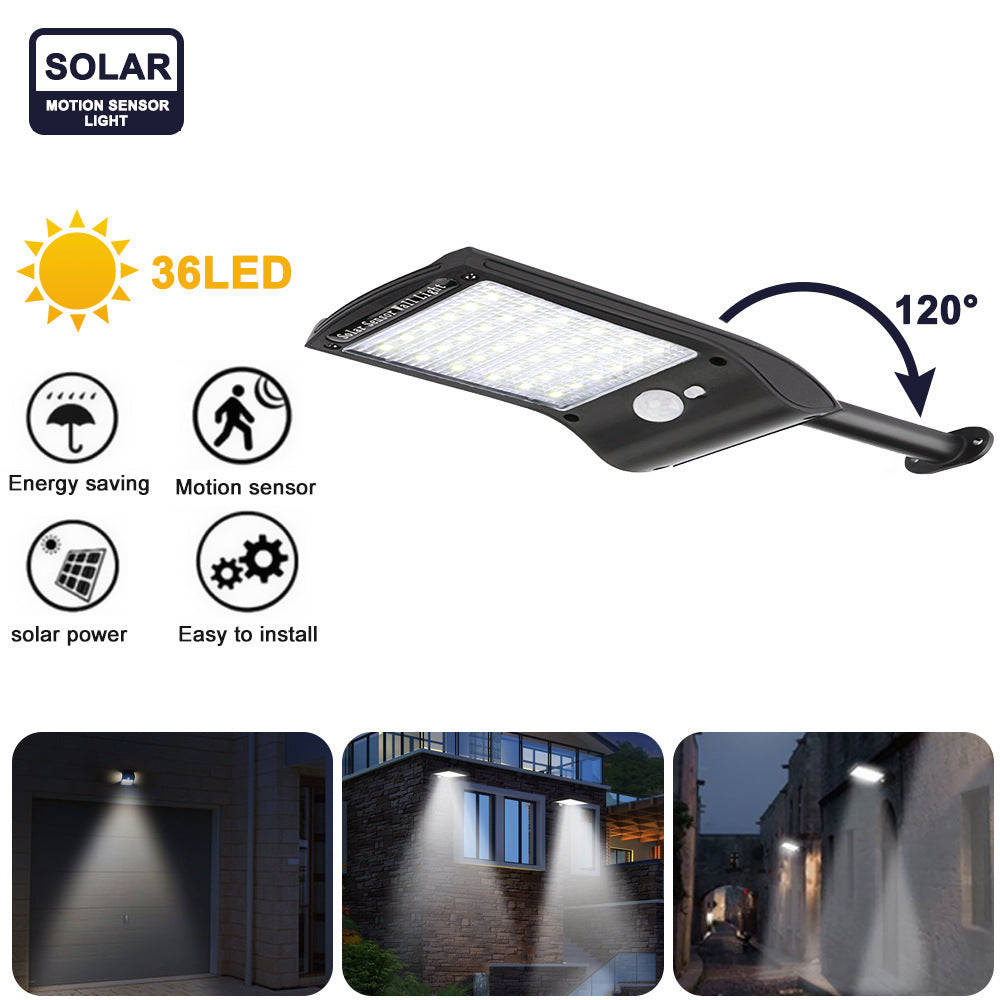 Upgraded Solar Wall Light