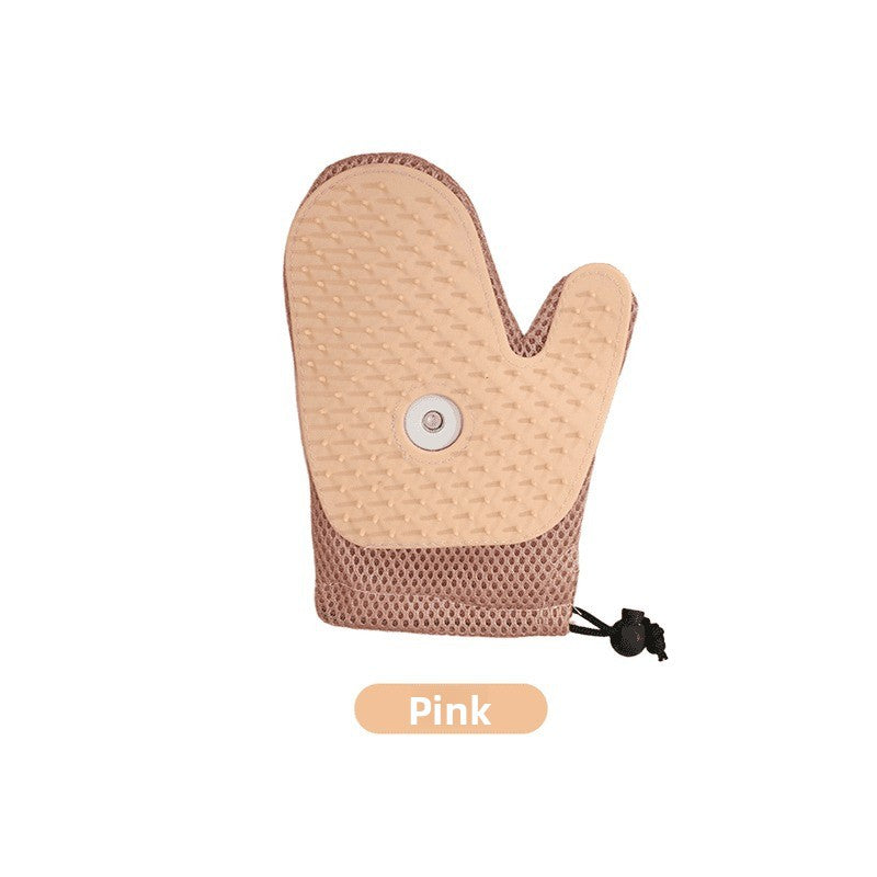 Upgraded Spray Pet Hair Removal Gloves