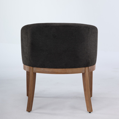 Upholstered bucket chair