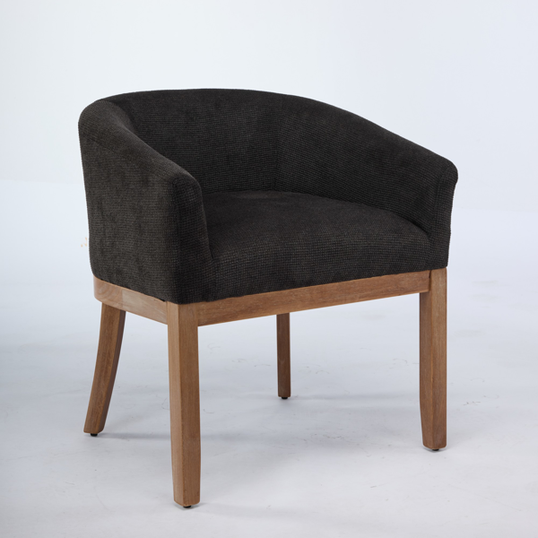 Upholstered bucket chair