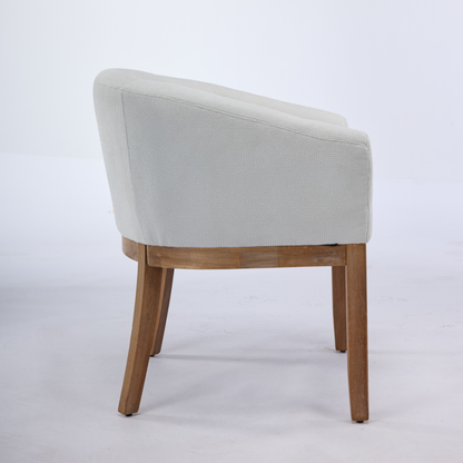 Upholstered bucket chair
