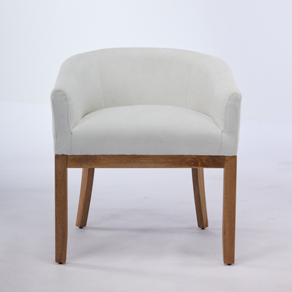 Upholstered bucket chair