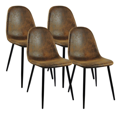 Upholstered modern style chair