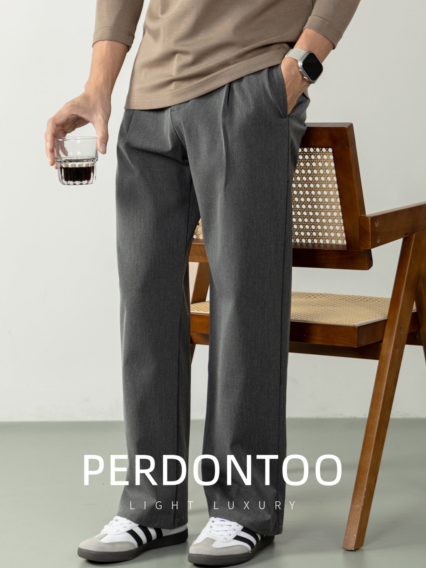 Urban Style No-Iron Business Casual Mens Dress Pants