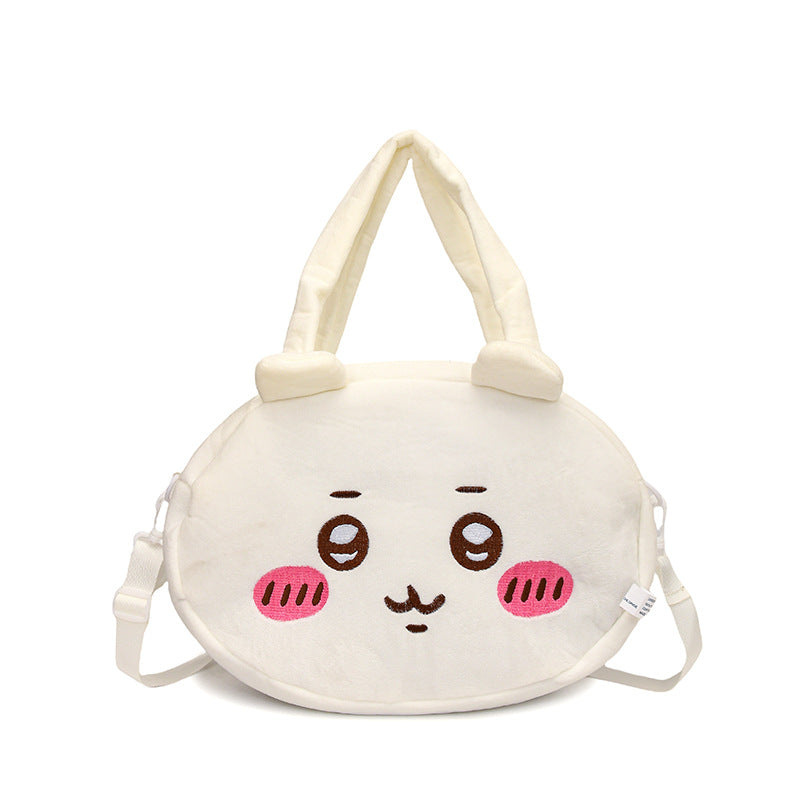 Ursage cute plush handbag girl messenger bag gift storage bag handbag gift