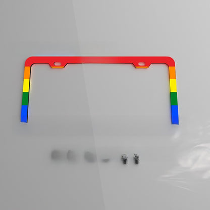US Standard License Plate Frame with UV Coating