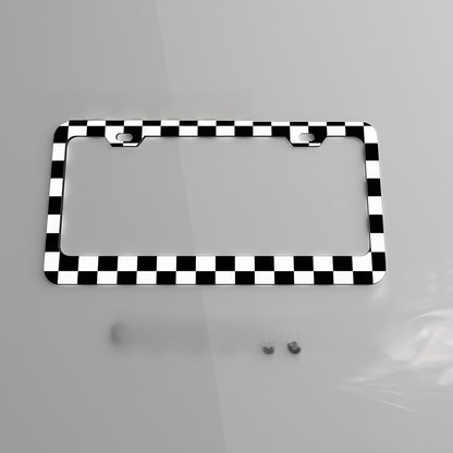 US Standard License Plate Frame with UV Coating