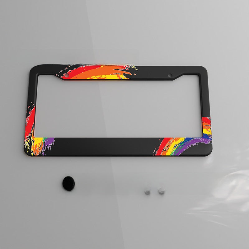 US Standard License Plate Frame with UV Coating