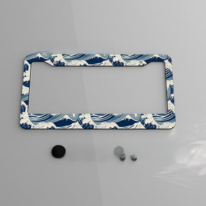 US Standard License Plate Frame with UV Coating