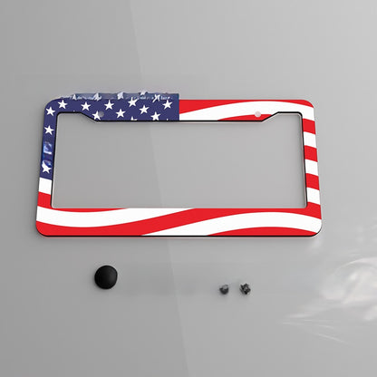 US Standard License Plate Frame with UV Coating