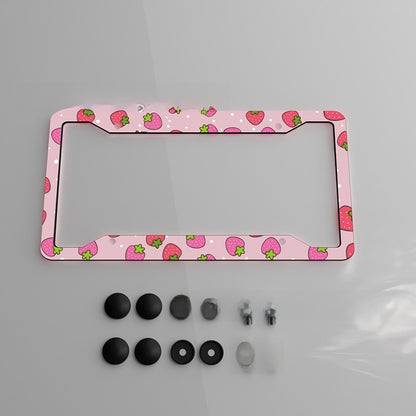 US Standard License Plate Frame with UV Coating