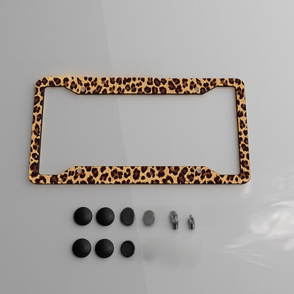 US Standard License Plate Frame with UV Coating
