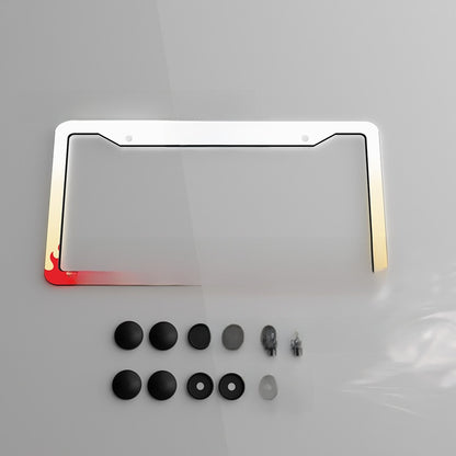 US Standard License Plate Frame with UV Coating
