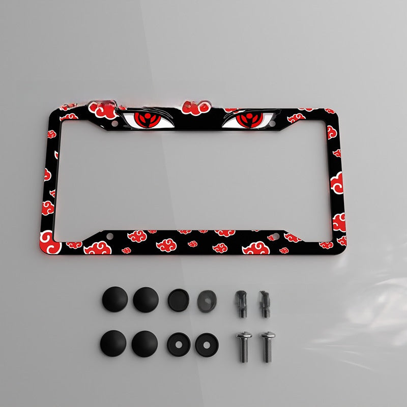 US Standard License Plate Frame with UV Coating