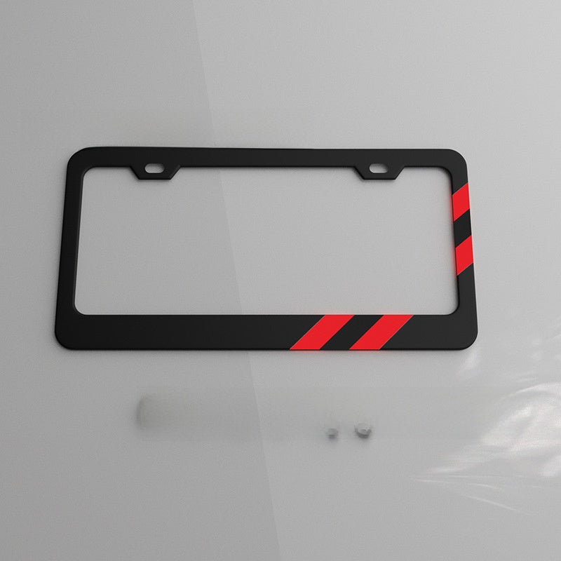 US Standard License Plate Frame with UV Coating