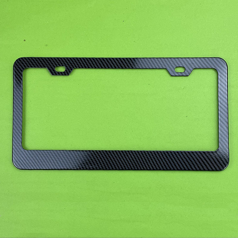US Standard License Plate Frame with UV Coating