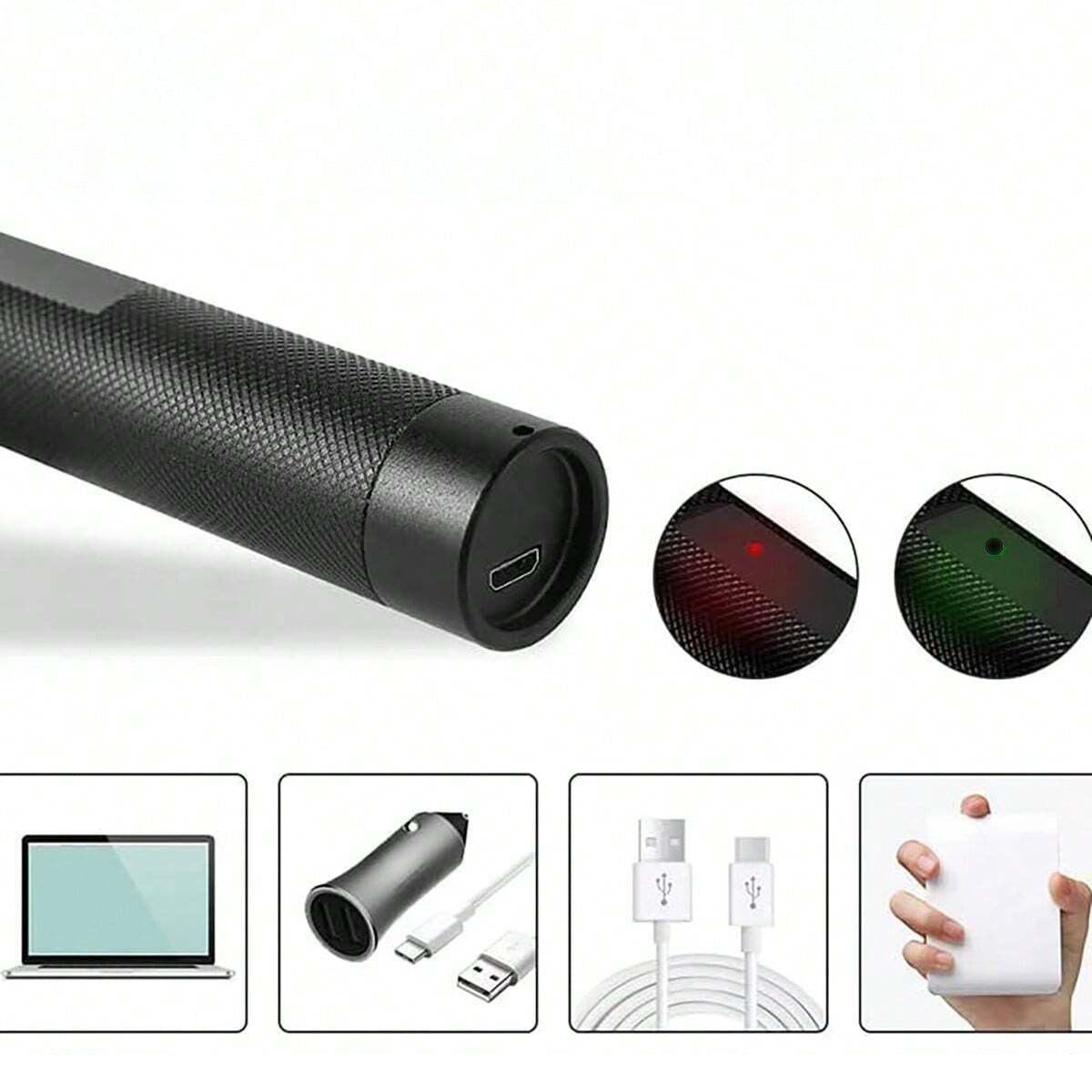 USB303 rechargeable laser pen laser lamp
