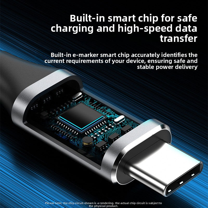 USB4 Type-C Fast Charging Data Cable