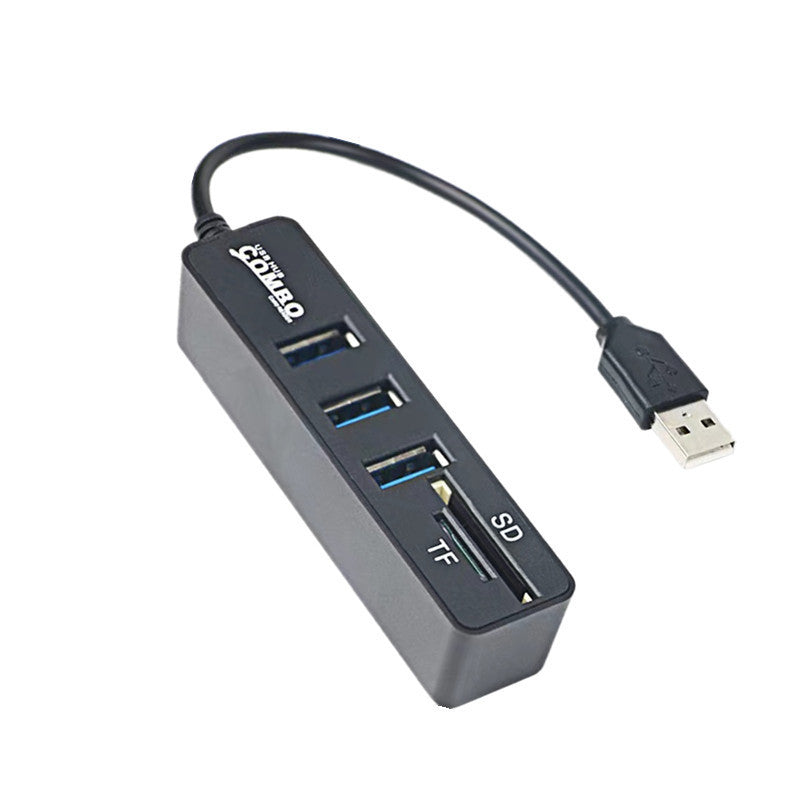 USB 2.0 Hub with SD/TF Card Reader