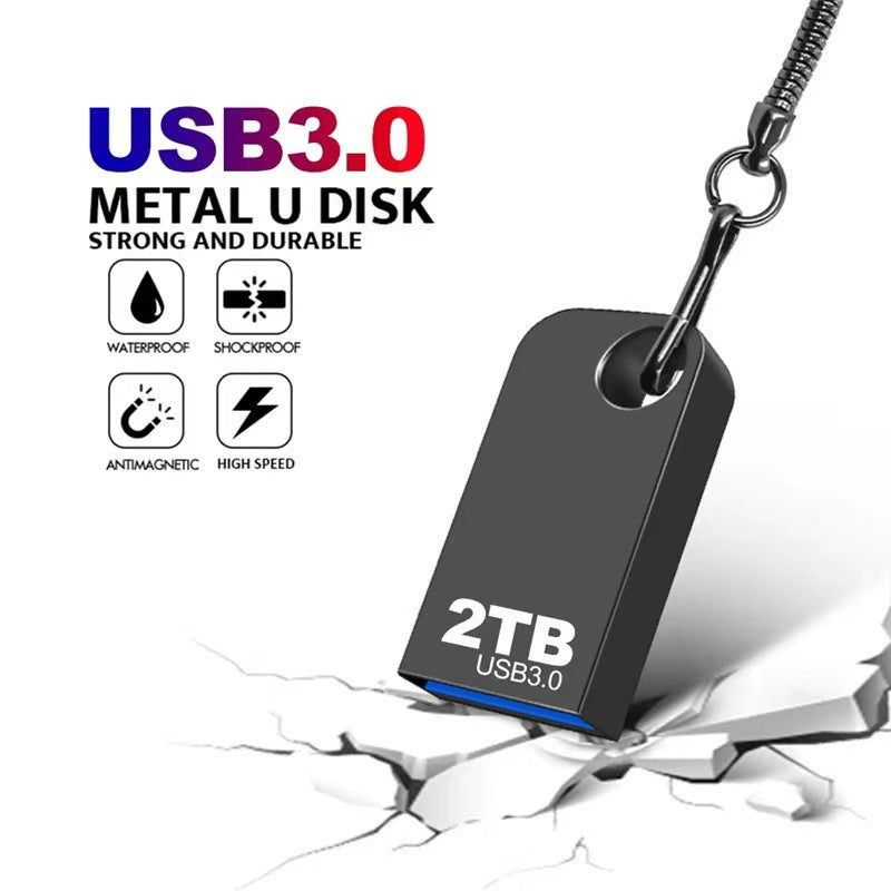 USB 3.0 Metal Flash Drive with Type-C and OTG Support