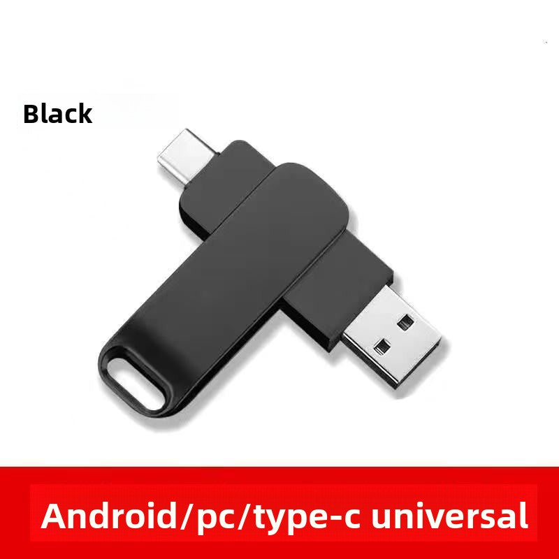 USB 3.0 Metal Flash Drive with Type-C and OTG Support