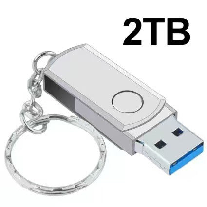 USB 3.0 Metal Flash Drive with Type-C and OTG Support