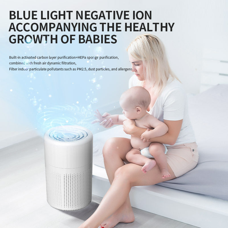 USB Air Purifier with Negative Ion Technology