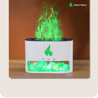 USB Aroma Diffuser Humidifier Salt Stone Volcanic Stone Design