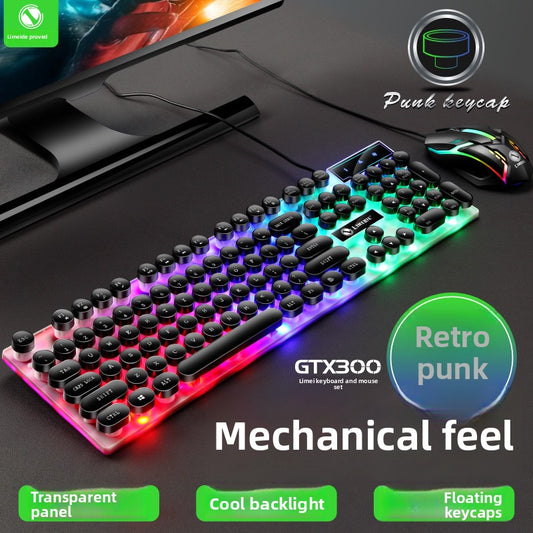 USB Backlit Keyboard and Mouse Set