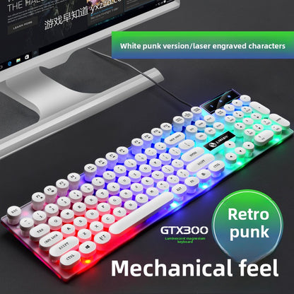 USB Backlit Keyboard and Mouse Set
