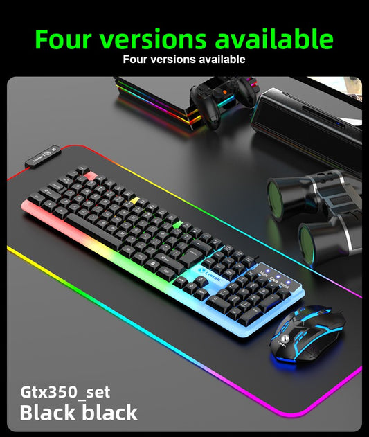 USB Backlit Keyboard and Mouse Set