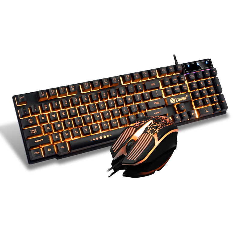 USB Backlit Keyboard and Mouse Set