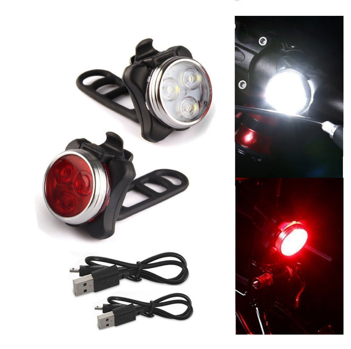 USB bicycle light