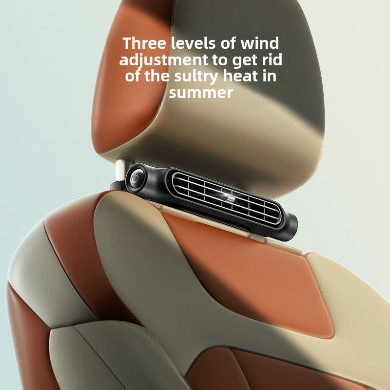 USB Bladeless Car Seat Cooling Fan