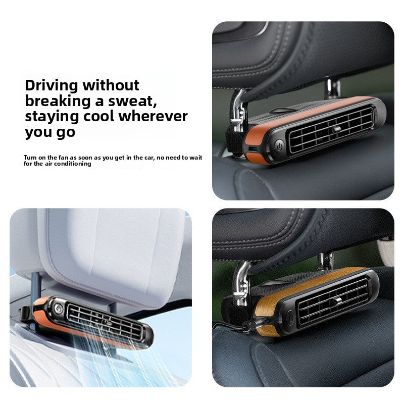 USB Bladeless Car Seat Fan