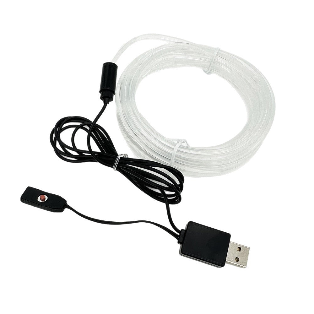USB Car Dashboard Multicolor Rhythm Atmosphere Light Strip