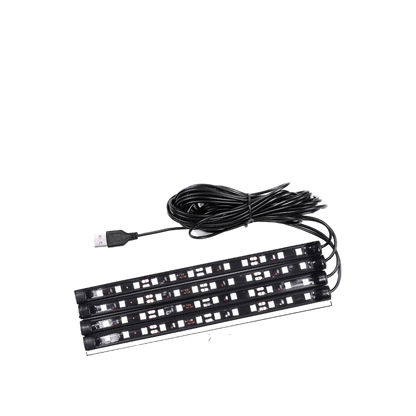 USB Car Interior Ambient Lighting with Music Sync