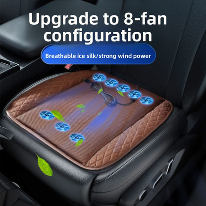 USB Car Seat Cooling Cushion with Ventilation Fans