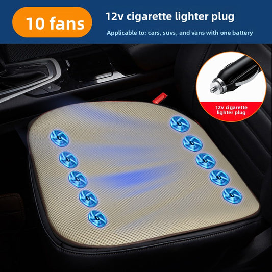 USB Car Seat Cooling Ventilation Cushion