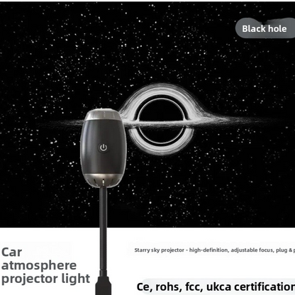 USB Car Starry Projection Light
